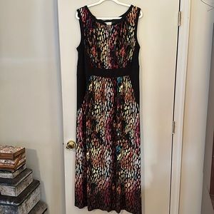 London Times Woman 18W women’s maxi dress
